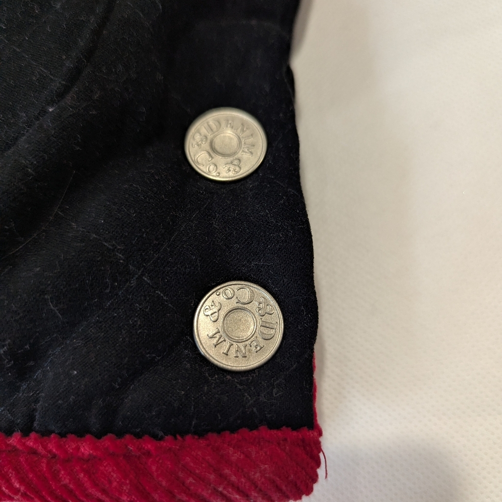 Denim&Co Reversible Quilted Corduroy Riding Jacket - Picture 14 of 14